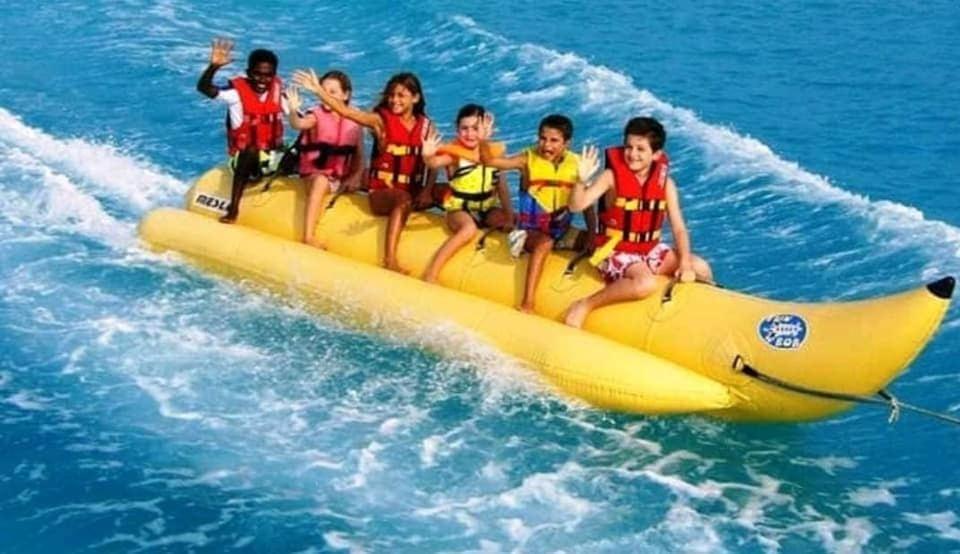 Seaview Chalets In Porto South Beach - Families Only 아인 수크나 외부 사진