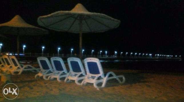 Seaview Chalets In Porto South Beach - Families Only 아인 수크나 외부 사진